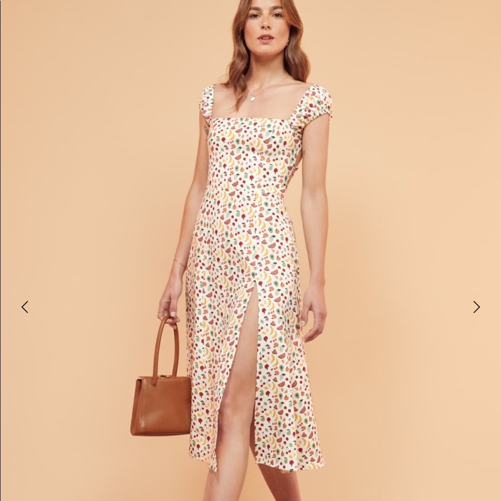 NWT Reformation Silva Dress Supermarket Sweet